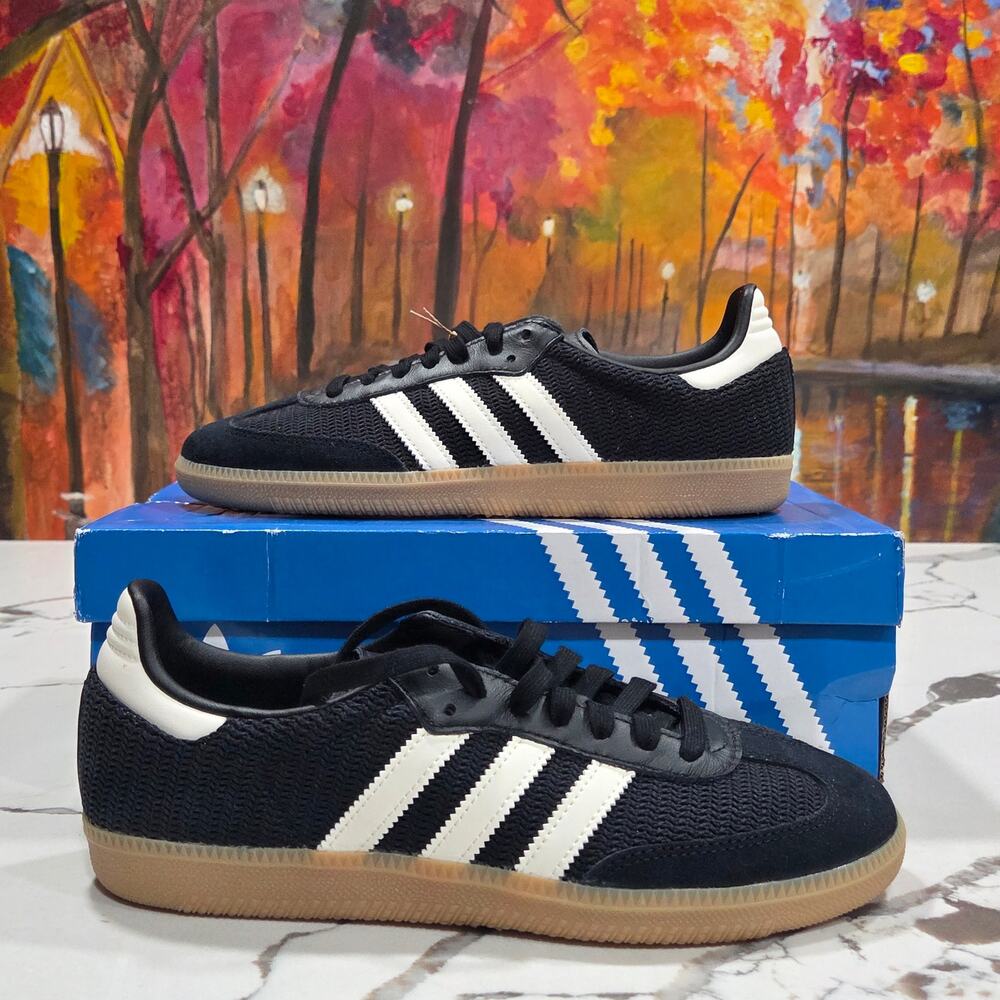 Adidas Samba OG Black Cream Size 8 Men's/ 9 Women's JQ5141
